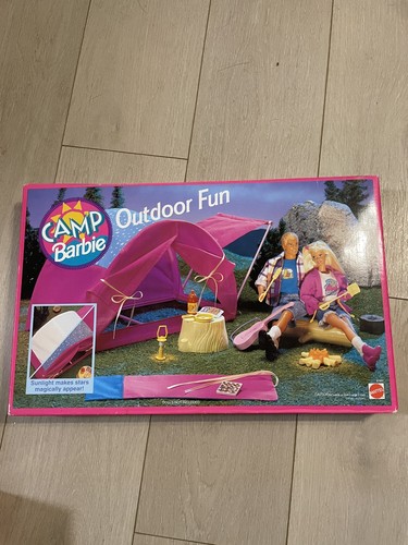 1993 camp barbie outdoor - barbie, fun
